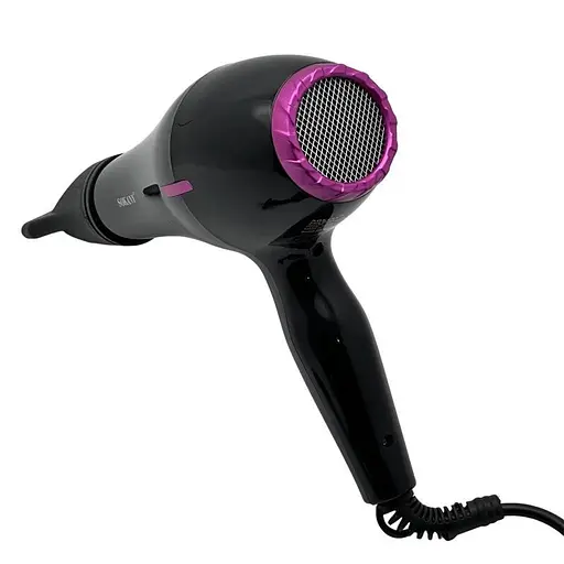 Фен для сушіння волосся Sokany SK-14002 концентратор дифузор 2 швидкості 2 режими роботи Чорний 2400 Вт - фото 6