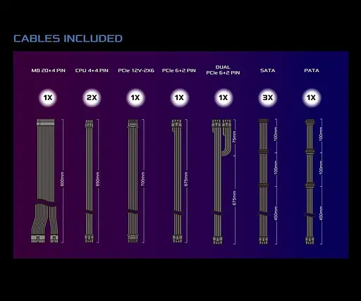Блок питания ASRock Phantom Gaming 750W (PG-750G) - фото 5