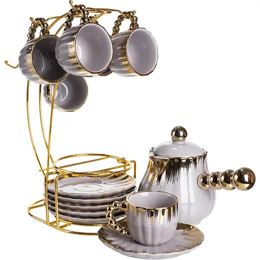 Набір для кави по-турецьки порцеляновий Confidence на 6 персон  FM-JJ-4