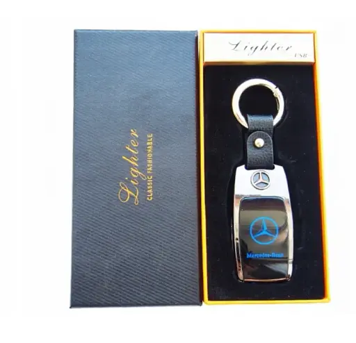 Елегантний Брелок-Запальничка Для Ключів MERCEDES - Світлодіодна Лампа розжарювання З РК-екраном - фото 4