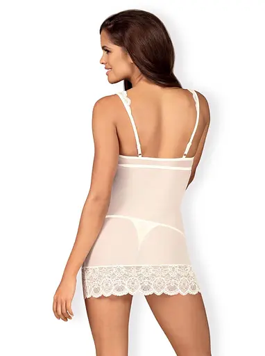 Сексуальный комплект Obsessive 853 L/XL белый - фото 2