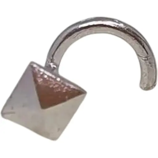 Серебряная серьга-пирсинг Астор в нос. 918-2438Р