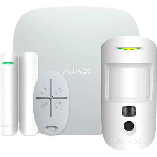 Комплект охранной сигнализации Ajax StarterKit Cam (White) [57047]