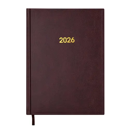 Ежедневник недатированный Buromax Base Miradur A5 бордовый (BM.2108-13)