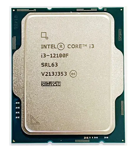 Процесор Intel Core i3 12100F (BX8071512100F) (Socket 1700, 8T, 4.3 ГГц, Box) - фото 1