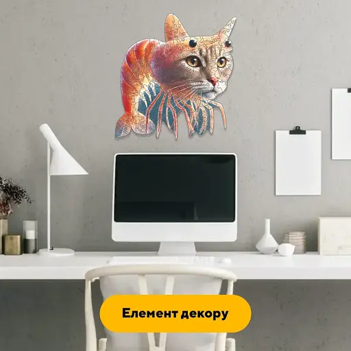 Деревянный фигурный пазл Лирили Ларилла, А1, Деревянная коробка 500+ элементов - фото 5