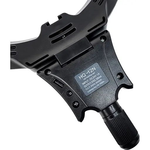 Кільцева LED лампа DK NNHQ-12N 35см [122021] - фото 2