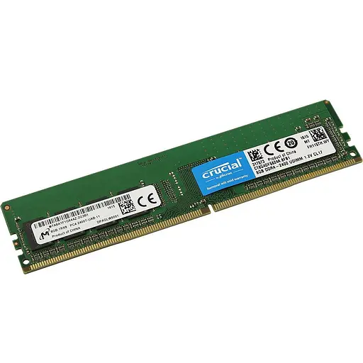 Модуль памяти Crucial DDR4 8Gb 2400 Mhz (CT8G4DFS824A) Б/у - фото 1