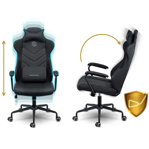 Офисное кресло Sofotel Werona 2580 Black - фото 5