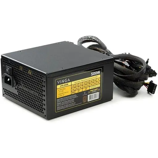 Блок живлення Vinga 500W (VPS-500B1) - фото 1