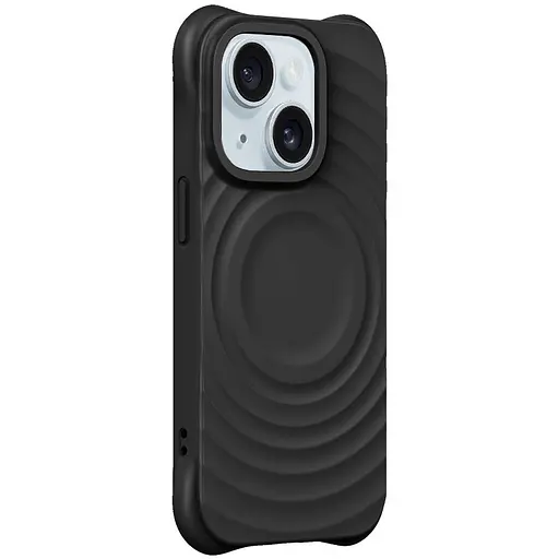 Чохол Epik TPU Orbit with MagSafe для Apple iPhone 15, 6.1 Black - фото 1