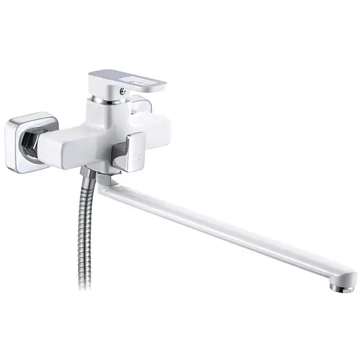 Смеситель для ванны Lidz Wawel 005 LDWAW005WHI45399 White - фото 1