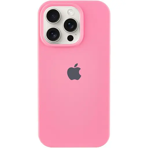Чохол Epik Silicone Case Full Protective AA для Apple iPhone 15 Pro Max 6.7 Рожевий/Pink - фото 1