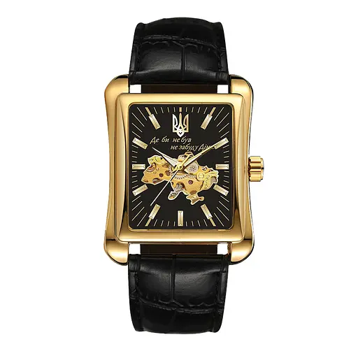 Наручные часы мужские 053 Де би не був Gold-Black Awarder acs0031923 - фото 1