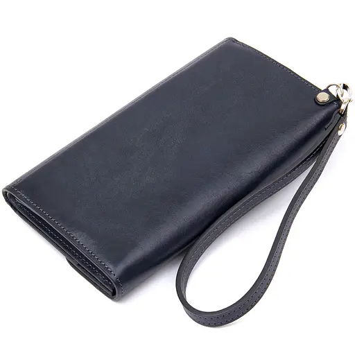 Кожаный клатч мужской GRANDE PELLE 22х13,5х2,5 см sum0015561 - фото 2