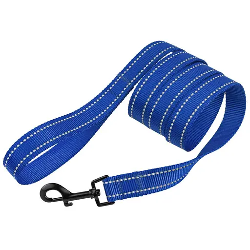 Поводок для собак Barksi Active 152х1.6 см синий - фото 2