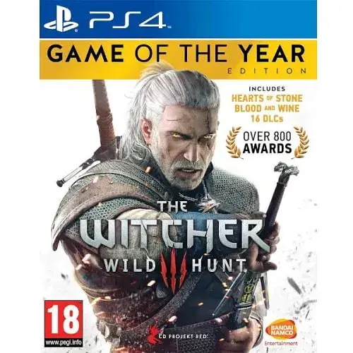 Гра The Witcher 3 Wild Hunt Game of The Year Edition (російська версія) (PS4)
