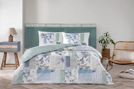 Постільна білизна Eloise Mavi Ранфорс Tac pbe0051642 - фото 1