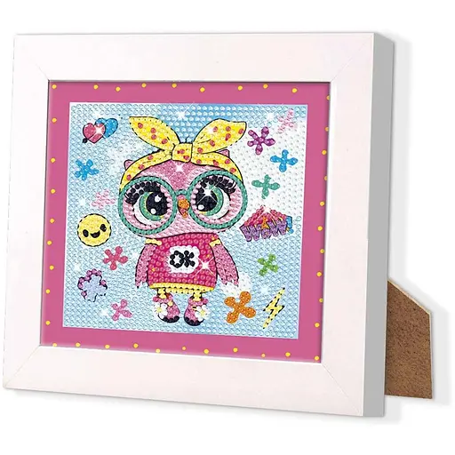 Набір для створення картини Craze Diamondz Сова в рамці зі стразами (47385) - фото 6