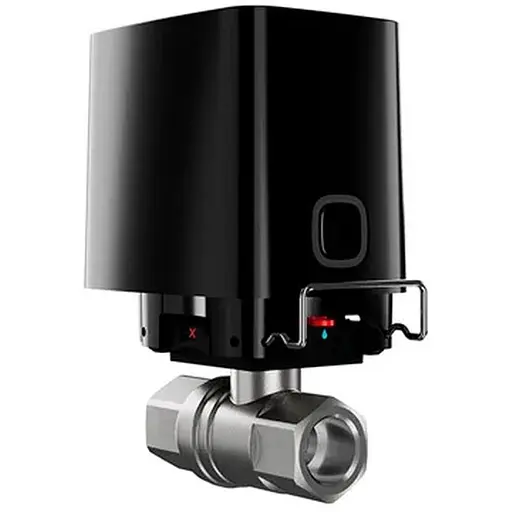 Ajax Розумний кульовий кран WaterStop 3/4" Jeweler, бездротовий, чорний