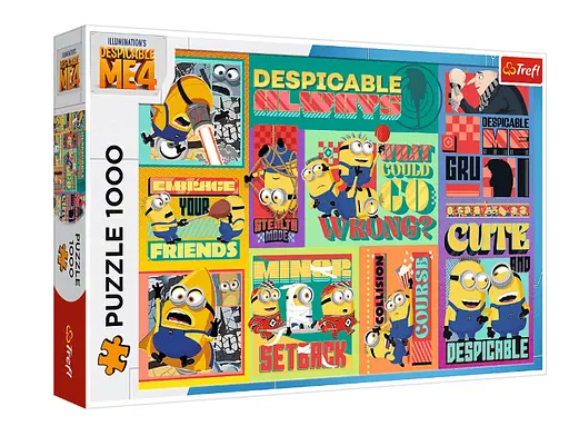 Пазл Грю і Міньйони: Під прикриттям - 1000 елементів Trefl 10820