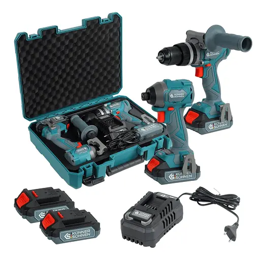 Набор аккумуляторного электроинструмента 2-в-1 Konner & Sohnen (KS IDISD 20V SET 2)