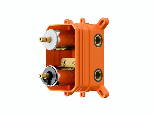 Душова система прихованого монтажу Corsan Lugo black + BOX з термостатом Z03TBL, Чорний матовий - фото 7