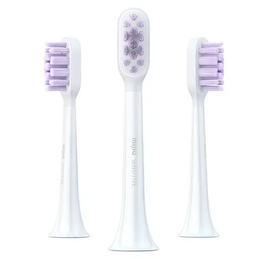 Насадка для зубної електрощітки MiJia T301/T302/T501/T501C Sensitive (MBS306) 3 шт. - фото 1