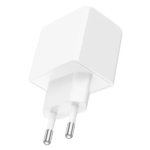 Мережевий зарядний пристрій Hoco CS11A Ocean single port charger білий - фото 3