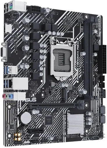 Материнская плата ASUS PRIME H510M-K R2.0 (H510M-K R2.0) (Socket 1200, Intel H510, Micro-ATX) - фото 2
