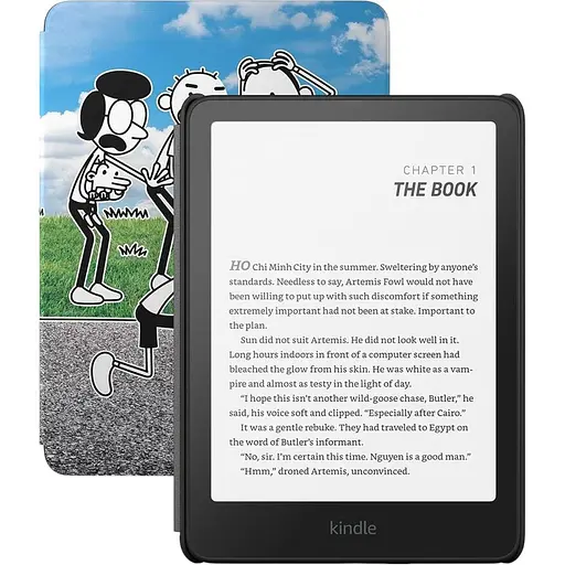 Электронная книга Amazon Kindle Paperwhite Kids 12th Gen 16GB 2024 with Diary of a Wimpy Kid Cover [133735]