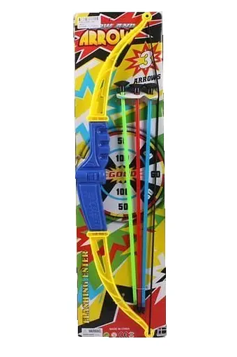 Лук та стріли 709130, на планшетці 55*15см (6965789313502) - фото 1