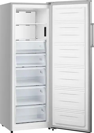 Gorenje Морозильна камера, Висота - 172см, Глибина-60 см, 240л, А++, NF, Дисплей, 11 кг/24 г, сірий - фото 2