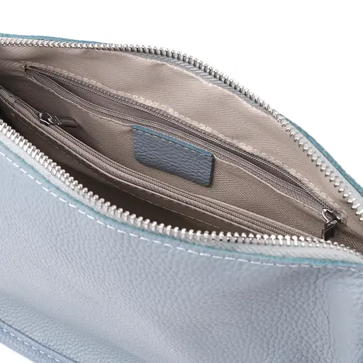 Полукруглая сумка для женщин Vintage из натуральной кожи 26х15х12 см sum0027615 - фото 7