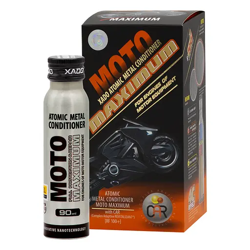 Атомарний кондиціонер металу Xado Moto Maximum для мотоциклів 90мл(XA 40031_4) - фото 1