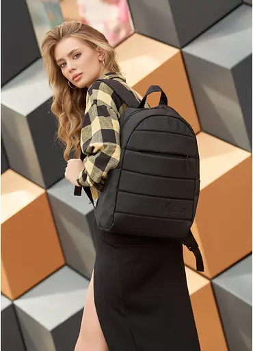 Рюкзак унисекс Sambag Zard LRT черный тканевый 46 х 28 х 13 см (25088065) - фото 2