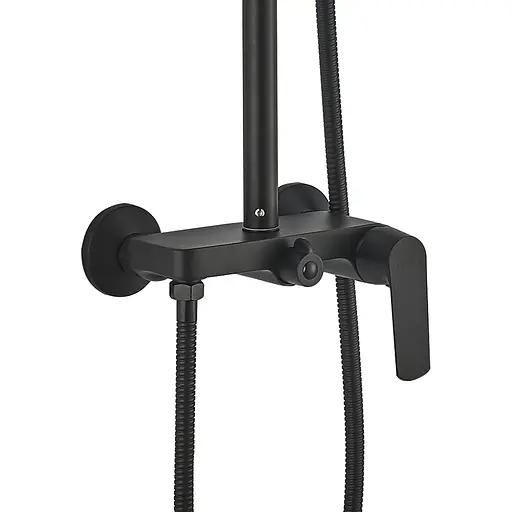 Душова система Globus Lux Laguna GLA-0005N-10-BB, Чорний матовий - фото 4