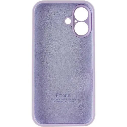 Чохол Epik Silicone Case Full Camera Protective AA для Apple iPhone 16 Plus 6.7 Бузковий/Lilac - фото 6