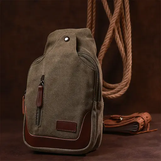 Сумка через плечо мужская Vintage 20х32х6,5 см sum0020094 - фото 6