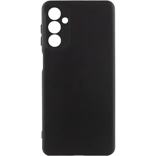 Чехол Silicone Cover Lakshmi Full Camera (A) для Samsung Galaxy M54 5G Черный/Black