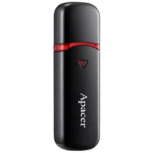 Флеш-накопитель Apacer USB 2.0 AH333 32Gb черный - фото 1