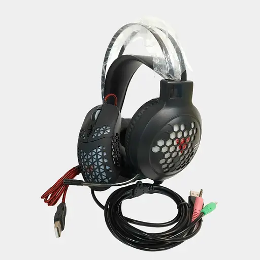 Комплект миші та навушники Jedel CP-06 чорний - фото 2