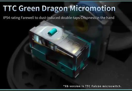 Беспроводная игровая мышь Darmoshark X6 MAX Dual-Mode 2.4G/USB-C PAW3950 Белая - фото 3