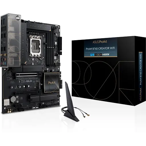 Материнская плата Asus Proart B760-CREATOR WIFI s1700 B760 4xDDR5 M.2 HDMI DP Wi-Fi BT ATX - фото 8