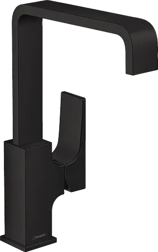 Змішувач для раковини Hansgrohe Metropol EcoSmart 32511670 чорний матовий - фото 1