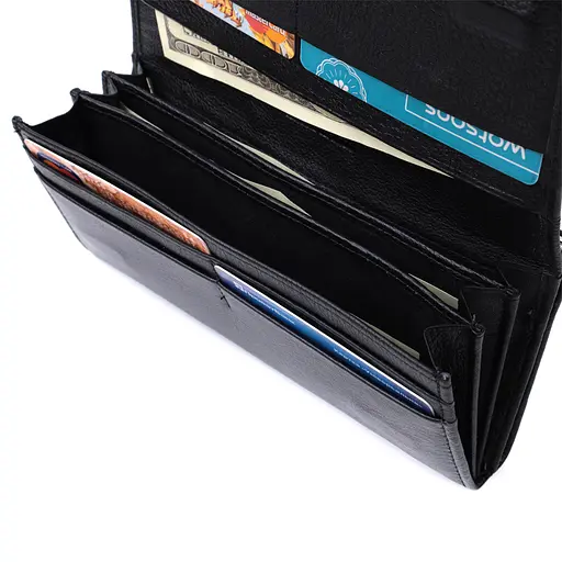 Жіночий шкіряний гаманець ST Leather 18.5х9.5х3 см acs0029407 - фото 9