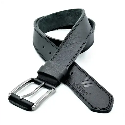 Ремінь шкіряний Weatro чоловічий 115-120х3,8 см acs0024216 - фото 1