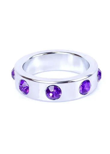 Ерекційне кільце B - Series HeavyFun Metal Cock Ring 5.5 см сріблястий - фото 3