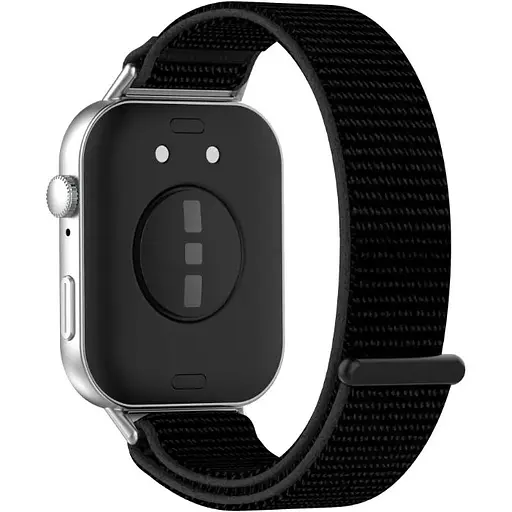 Ремешок DK CDK для Huawei Watch Fit 4 Nylon Sport Loop (017794) (black) - фото 2