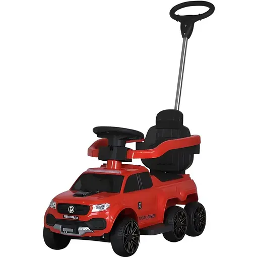 Електромобіль каталка-толокар Bambi M 5900EBLR-3 з батьківською ручкою (мотор 25W, 6V4,5AH, пульт 2,4G)